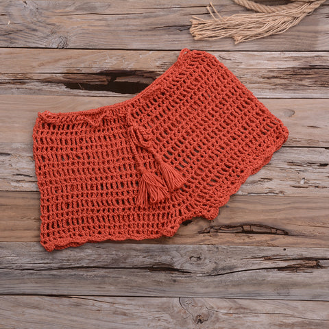 Hollow out Lace Up Trunks