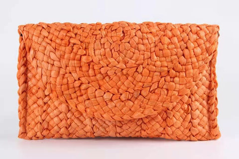 Corn Husk Clutch Bag